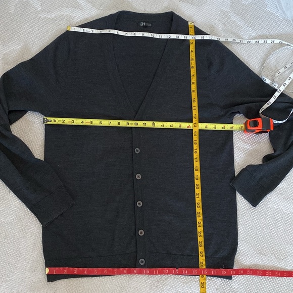 Le 31 exclusivement at Simons 100% merino wool men’s cardigan sweater Size XL - Picture 10 of 14